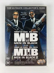 Men In Black / Men In Black II (DVD, 2004, 2-Disc Set) FREE TRACKED POST - Bild 1 von 4