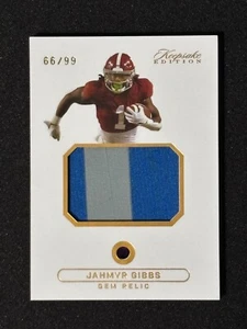 2024 Keepsake Multi Sport Edition Jahmyr Gibbs Relics Gem Patch 66/99 - Picture 1 of 2