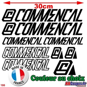 9 Aufkleber Commencal - Aufkleber Sticker Rahmen Velo Bike MTB Mountain - 186 - Bild 1 von 2