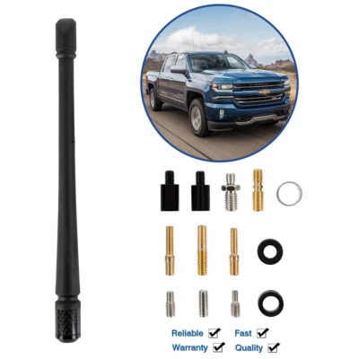 1Pcs 7" Car Antenna Mast Radio AM/FM for Chevrolet Silverado 1500 2006-2024 US - Image 1 of 4