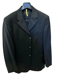 ABITO UOMO SARTORIALE GRIGIO MADE IN ITALY TG 50 Pura Lana - Imagen 1 de 3