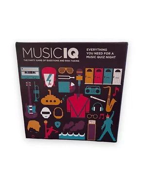 Music IQ Party Game Trivia Cards Family Teens Helvetiq Switzerland Poland - Image 1 of 4