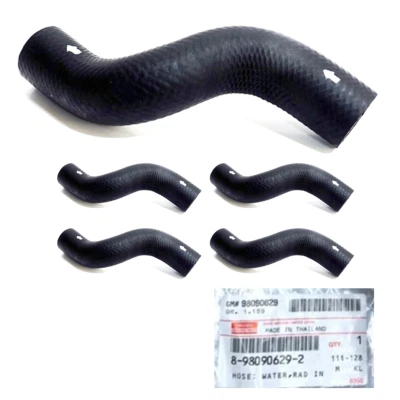 5 Pcs Isuzu D-Max 2012-18, MU-X #8980906292 Genuine Upper Water radiator hose O - image 1 of 3