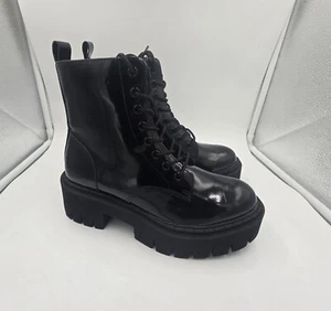 Botas de plataforma para mujer Steve Madden talla 7,0 negras - Imagen 1 de 6