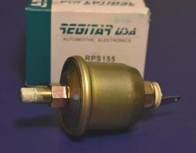 Engine Oil Pressure Switch Sender With Gauge Chevy GMC Car Truck Buick Pontiac + - Image 1 of 4