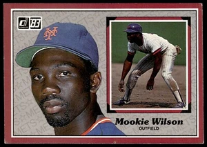 1983 Donruss Action All-Stars Oversized William Wilson RC New York Mets #32 - Picture 1 of 2