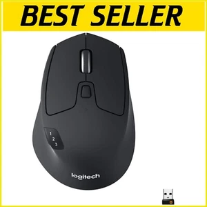 Ergonomic Wireless Mouse with 24-Month Battery Life - Connect Up to 3 Devices - Picture 1 of 12