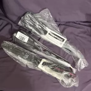 3 New Tupperware Chef Series Whisk, Slotted Long Slim Spatulas Cooking Utensils - Picture 1 of 5