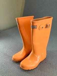 Hunter Glossy Light Birght Orange Muck Boots Gummistiefel Halloween Unisex - Bild 1 von 17