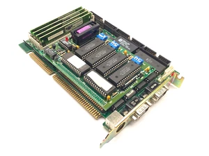 Advantech PCA-6143 486 SX/DX/DX2 Industrie CPU Karte Rev B2 mit PCD-8931 - Bild 1 von 9