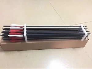 12) 2219 mixed carbon fiber crossbow arrow 20" crossbow bolt for archery hunting - Picture 1 of 8