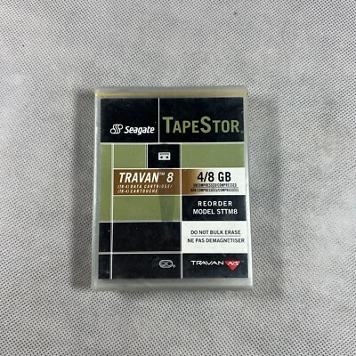 Seagate TapeStor Travan 8 Data Cartridge ~ New & Sealed Seagate E3 - Image 1 of 4
