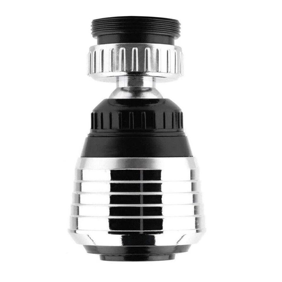 360° Swivel Wassersparhahn Belüfter Diffusor Wasserhahn Düse Filter Adapter - Bild 1 von 4