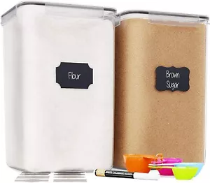 Extra Large Tall Food Storage Containers 7 qt/ 220oz/ 6.5L, For Flour, Sugar - Picture 1 of 6