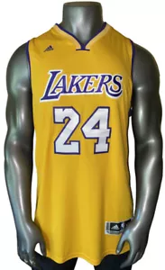 Neu mit Etikett! Offizielles Adidas Los Angeles Lakers Kobe Bryant #24 Herren XXL Swingman Trikot - Bild 1 von 11