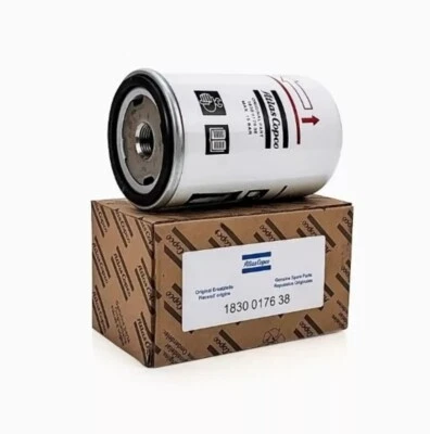 1PCS 1830017638 Oil Filter Element Fit For Atlas Copco Ge2/Ge5FF Compressor - Image 1 of 2