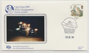 RNLI Lifeboat Official Series Cover #137 Open Days 1986 RNLI HQ Poole Dorset - Picture 1 of 1