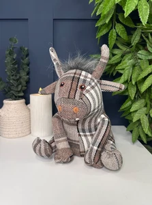 Tarten Highland Cow Weighted Fabric Doorstop | Cosy Home Decor - Picture 1 of 5