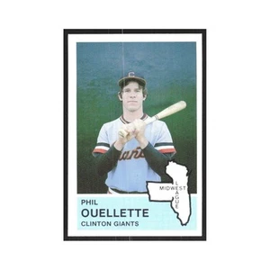 1982 Fritsch Minor League Phil Ouellette Clinton Giants #5.0 - Picture 1 of 3