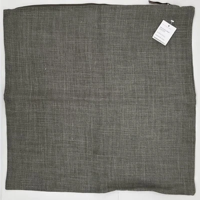 Pottery Barn Belgian Linen Libeco Pillow Cover ~ 24" x 24" ~ Sage Grass Green - Image 1 of 2