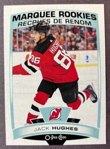 2019-20 O-Pee-Chee Update Marquee Rookies #611 Jack Hughes New Jersey Devils - Picture 1 of 1