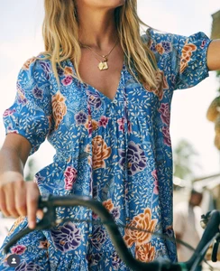 ARNHEM Dress Leilani Mini in Floral Reef Size 6 - Picture 1 of 7