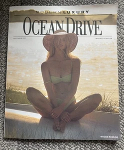 Modern Luxury Ocean Drive Miami Magazine Maggie Rawlins September 2025 New - Foto 1 di 12