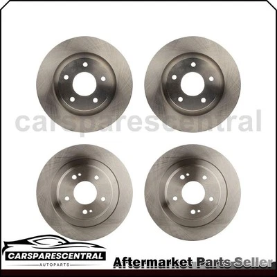 Front Rear Brake Rotors Fits Mitsubishi ASX 2.0L Mitsubishi Eclipse Cross 1.5L - Image 1 of 4