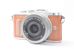 Kit de lentes Olympus Pen E-PL8 blanco 14-42 mm naranja #354 - Imagen 1 de 16