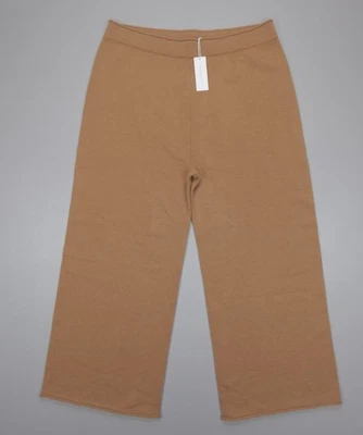Outerknown Stowaway Pants Heather Camel Wool Cashmere Blend Wide Leg Women's M - Image 1 of 4