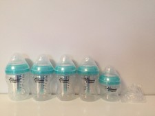Tommee Tippee Anti Colic Bottles X5 BNIP