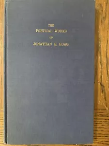 The Poetical Works of Jonathan E Hoag H.P. Lovecraft 1923 Inscribed 1st Edition - Picture 1 of 5