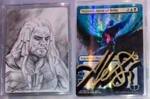 MTG Magic Artist Proof AP ALEKSI BRICLOT / Tezzeret, Agent of Bolas English - Picture 1 of 1