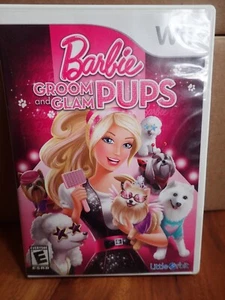 Barbie Groom & Glam Pups (Nintendo Wii) Complete, tested, fast shipping - Picture 1 of 3