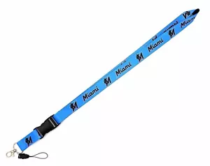 Florida Miami Marlins 1" x 23" Lanyard w/Clip Attachment - 2 side prints - Picture 1 of 1