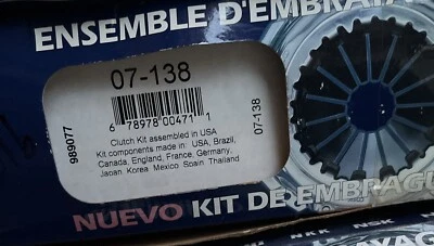 Kit de embrague premium para Ford Escape 2001-2004 RhinoPac 07-138 Foto 1 de 2