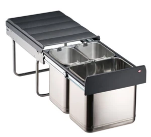 WESCO 787824-42 Abfallsorter EDEL-TRIO-MASTER 40 DT ab 40 cm Schrankbreite / ... - Bild 1 von 2