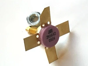 2N5642 ASI RF TRANSISTOR 30W 28V 175MHz (x1) GENUINE UK STOCK fd7c26 - Picture 1 of 2