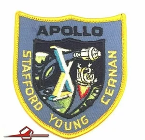 Nasa Mission Apollo X,Stafford Young Cernan Embroidered 3,5 " x 3 " Patch (USA - Picture 1 of 3
