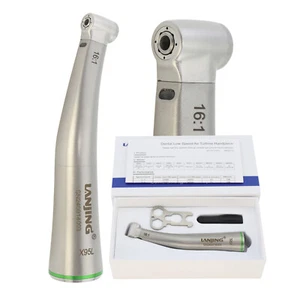 LANJING 16:1 Endodontisches Handstück Glasfaser Winkelstück Mini Kopf Micro NiTi - Bild 1 von 17
