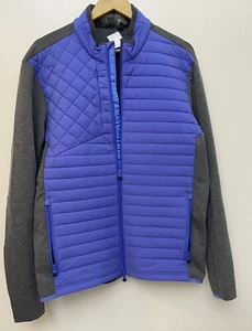 Greyson Golf Men’s Yukon Hybrid Jacket X-Large Blue & Gray - Picture 1 of 11