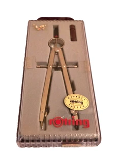 Vintage Rotring Geproft Passed Compass Made in West Germany - Picture 1 of 4