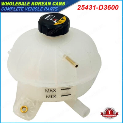  25431D3600 发动机冷却液水库适用于现代图森 2016 - 2021 — 第 1/4 张图片