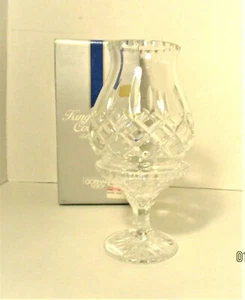 Vintage Gorham Crystal King Edward Collection Candle Holder In Orig. Box - Picture 1 of 4