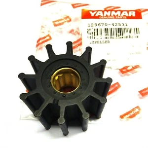 GENUINE YANMAR Water Pump Impeller - JH series - 129670-42531 / 129670-42610 - Picture 1 of 1