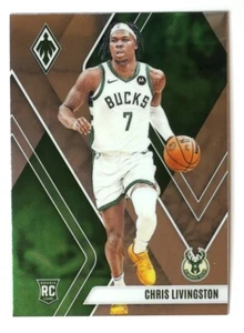 2023-24 Panini Phoenix Rookie Chris Livingston #265 Bucks - Picture 1 of 3