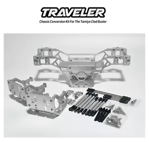 Metal Chassis Conversion Kit For The Tamiya Clod Buster - Picture 1 of 12