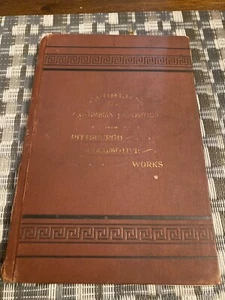 Pittsburgh Lokomotive arbeitet kolumbianische Weltausstellungslokomotiven 1893 SELTEN! - Bild 1 von 12