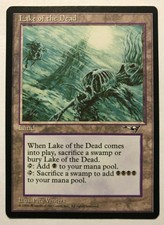 MTG - LAKE OF THE DEAD - Alliances - Rare - NM / LP