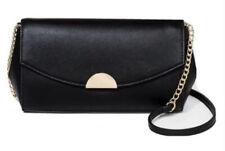 a Day Party Flap Convertible Bag Black Gold Crossbody Clutch Evening